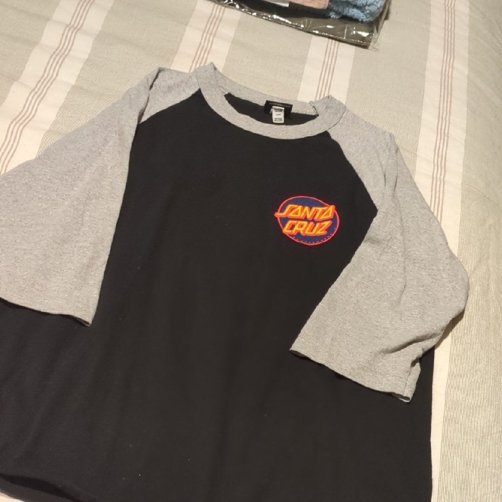 Santa Cruz Skateboards Graphic Raglan Quarter Sleeve